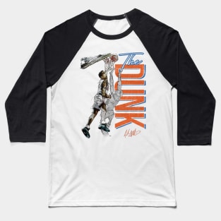 John Starks New York The Dunk Baseball T-Shirt